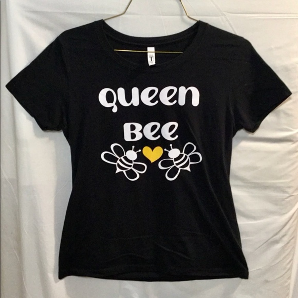 Ideal by Next Level Black Queen Bee Tee